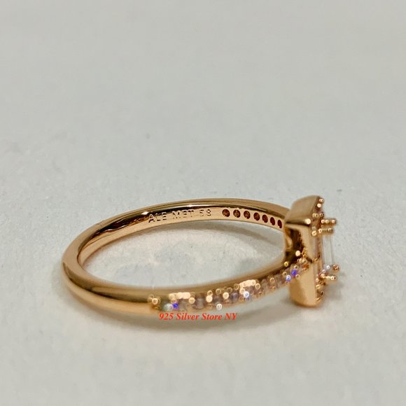 Pandora Luminous Ice Ring rose gold 187541CZ - Picture 7 of 8